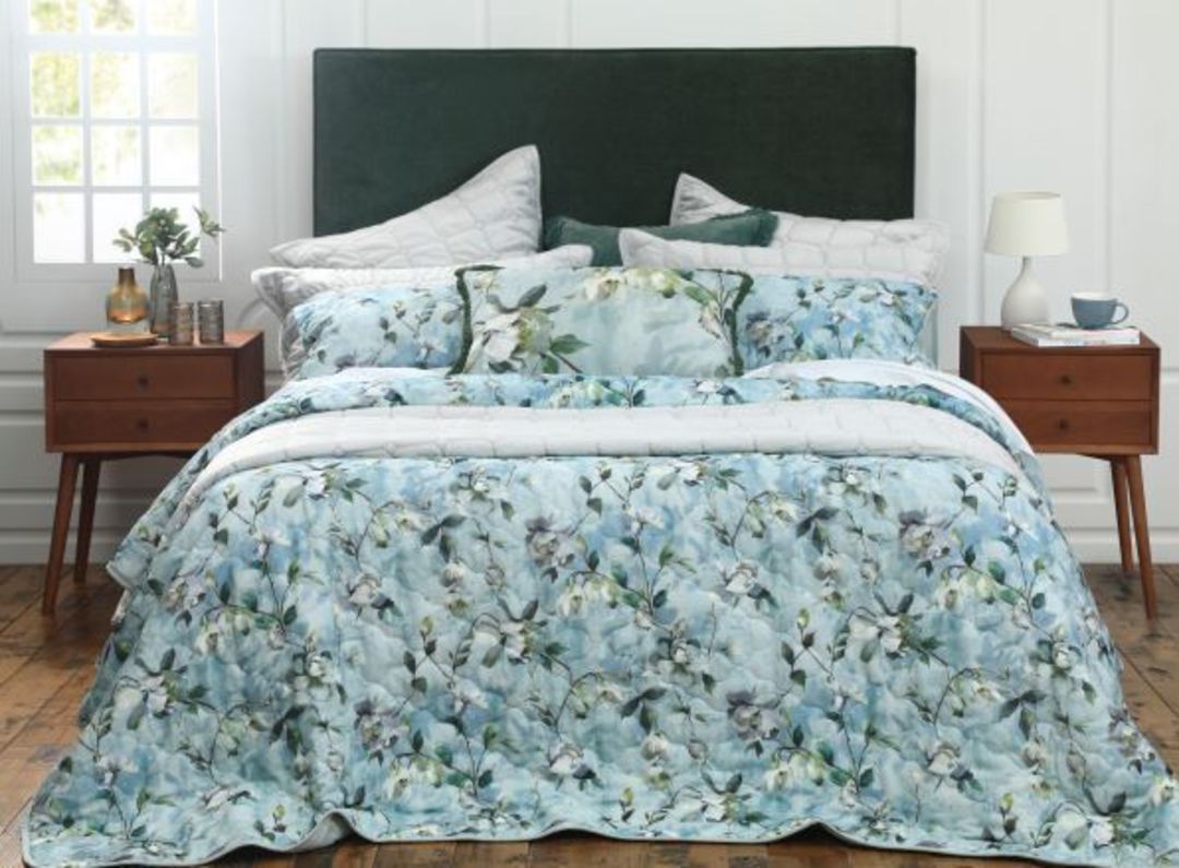 MM Linen - Tranquille Bedspread Set - Cushion  - Multi image 0